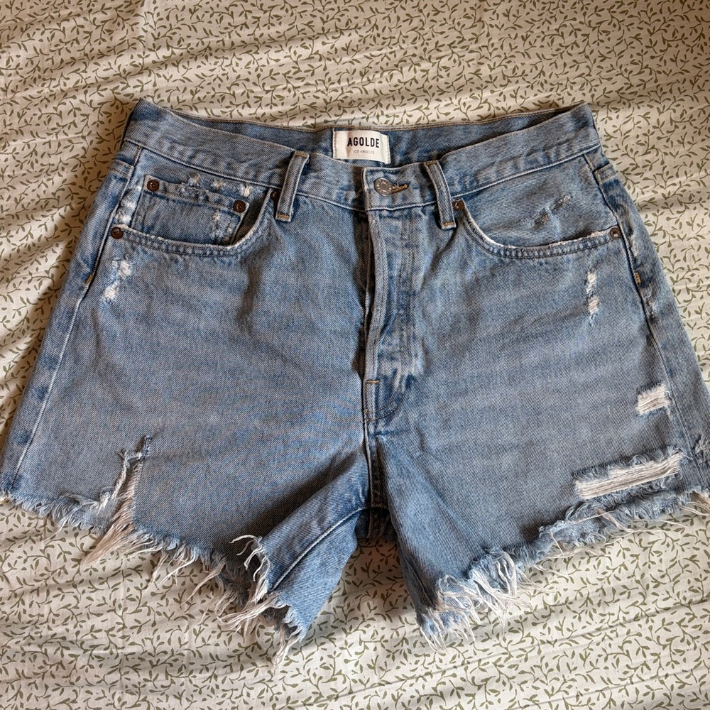 AGOLDE Parker Long Shorts